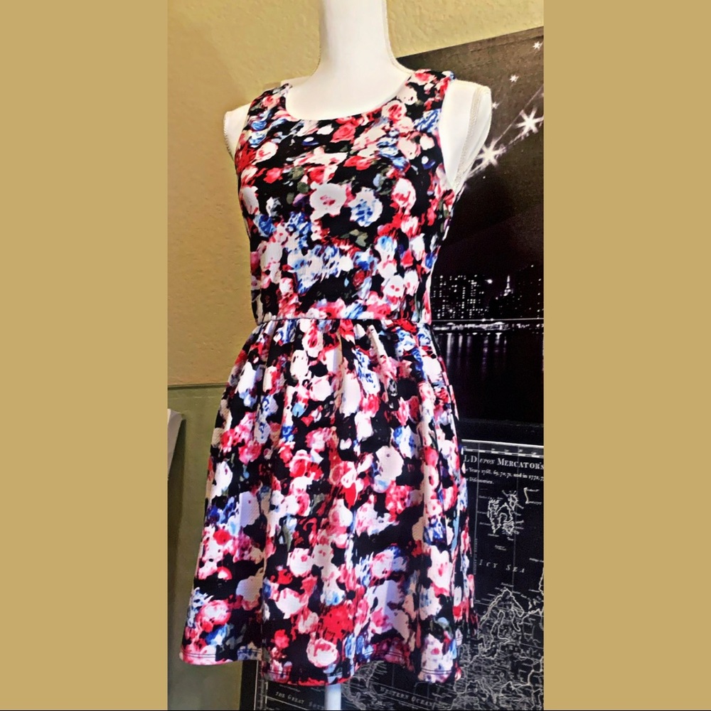 🌼 Floral A-line Dress